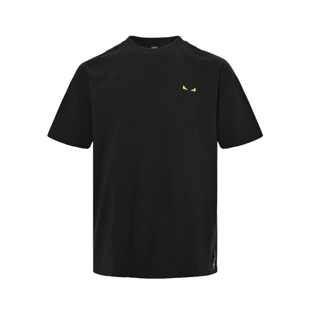 Fendi T-Shirt Cotton Black