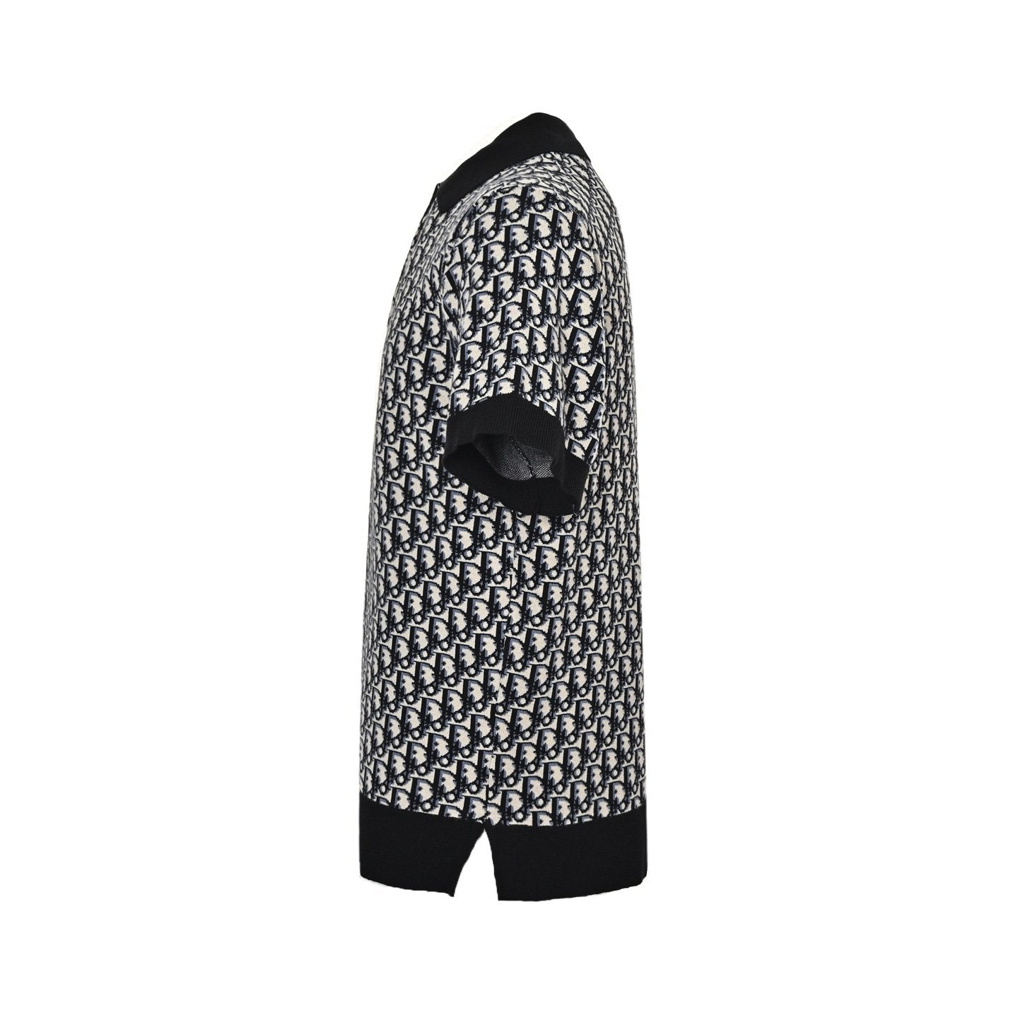 Dior Oblique Knit Polo Shirt