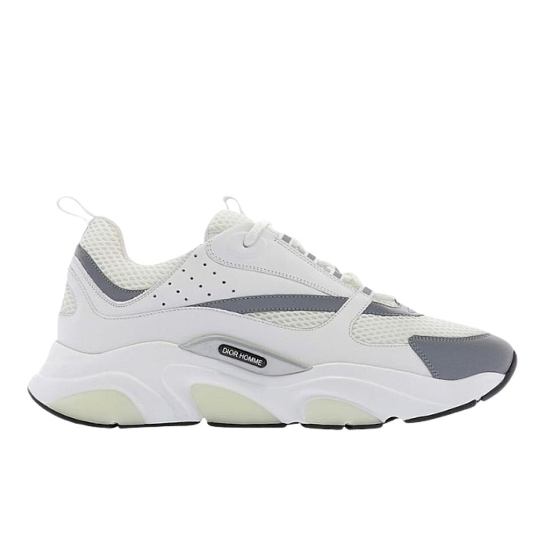 Dior B22 White Silver