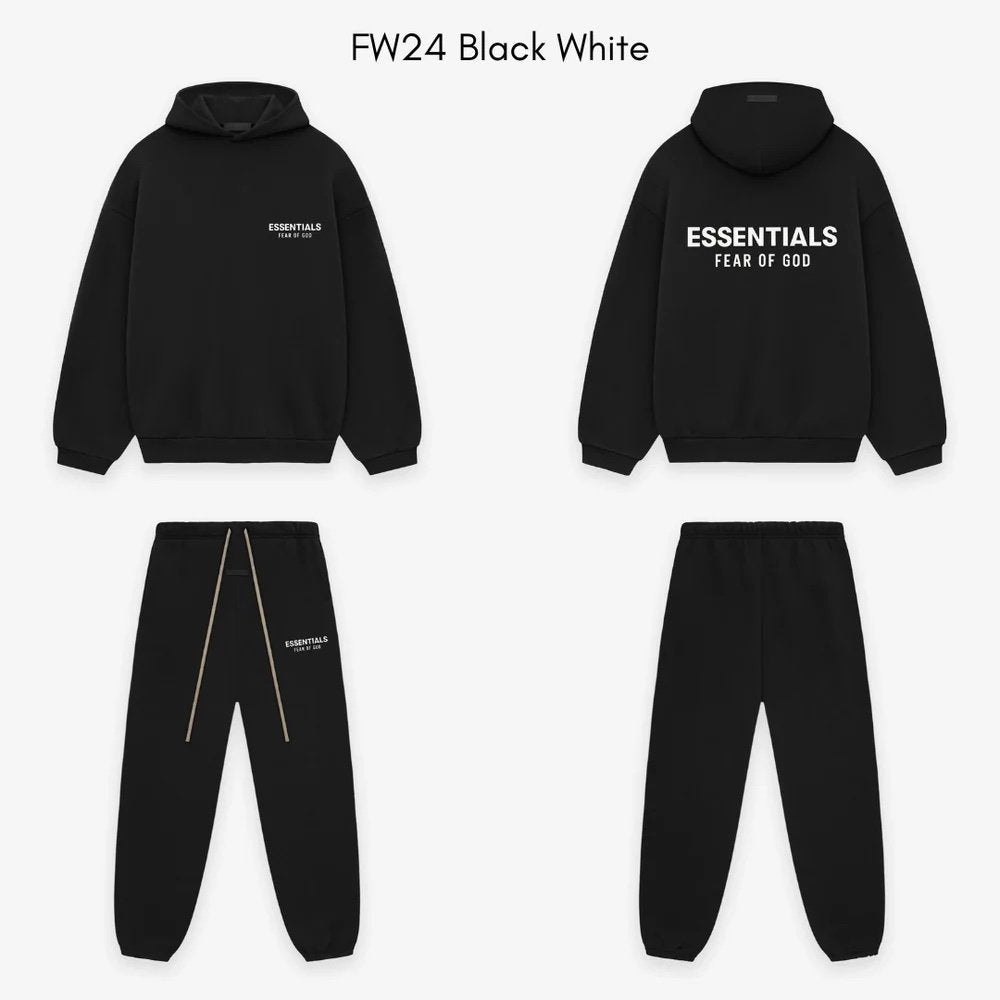FOG Essentials Tracksuit FW24 Black White