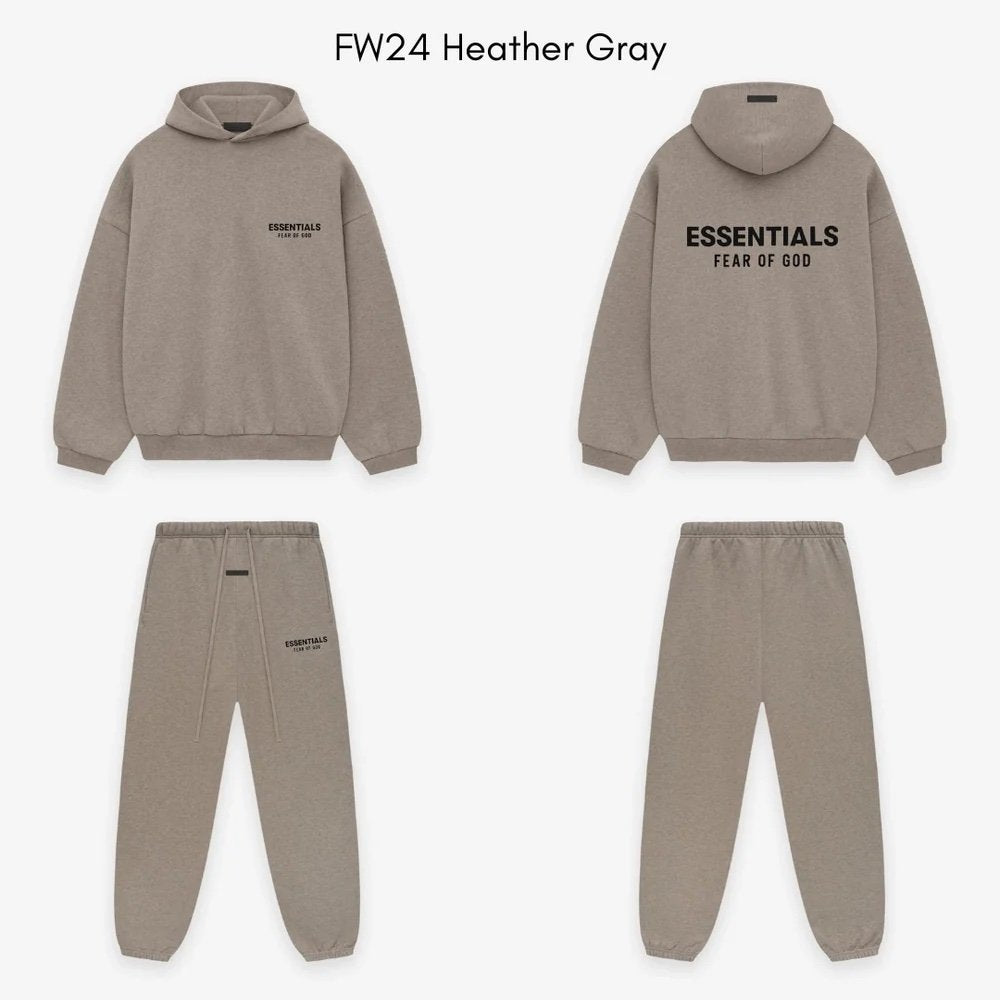 FOG Essentials Tracksuit FW24 Heather Grey