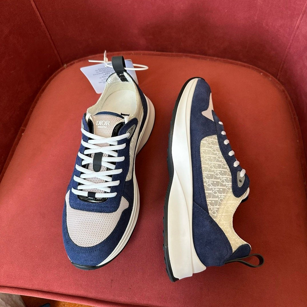 Dior B25 Suede Blue White