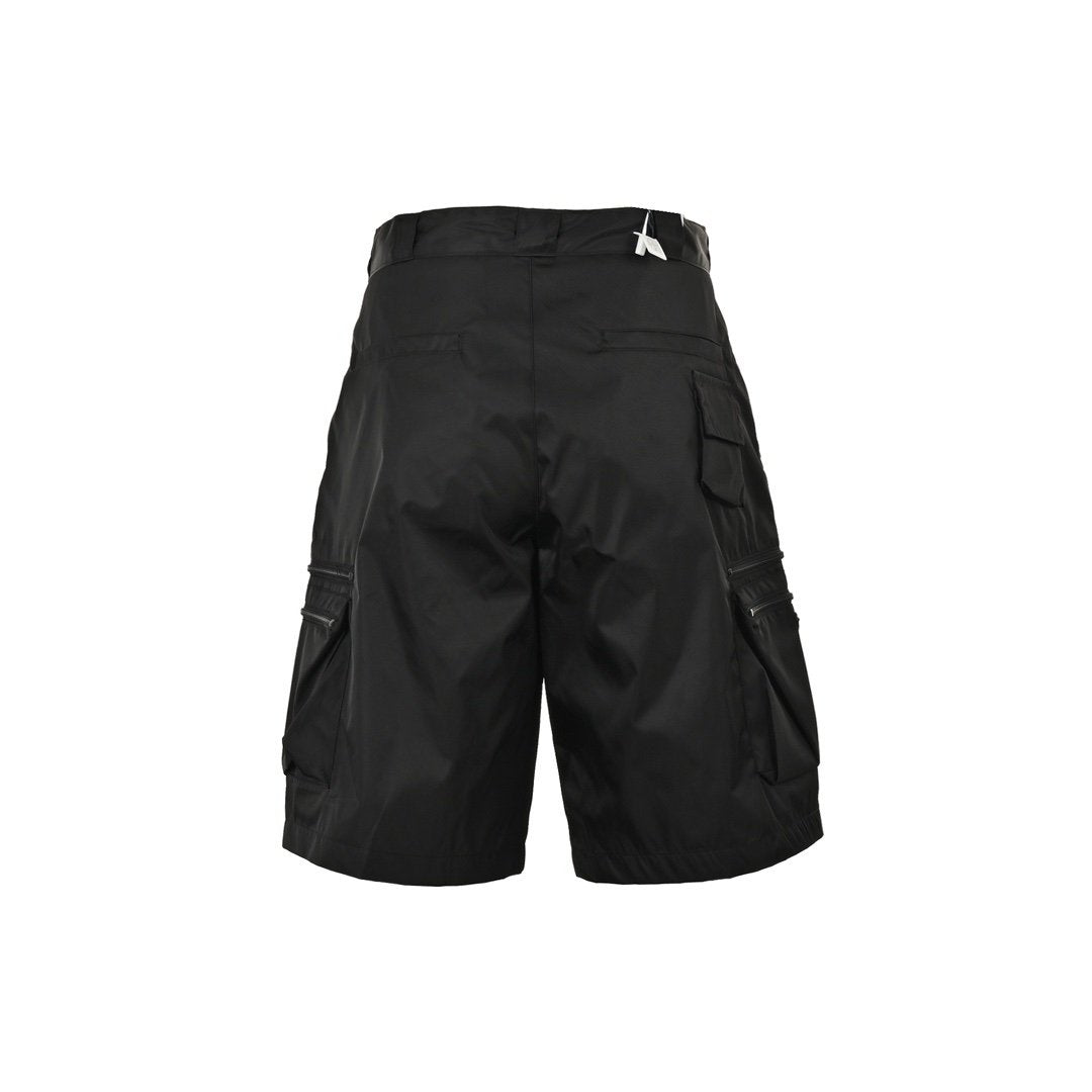 Prada Re-Nylon Cargo Shorts Black