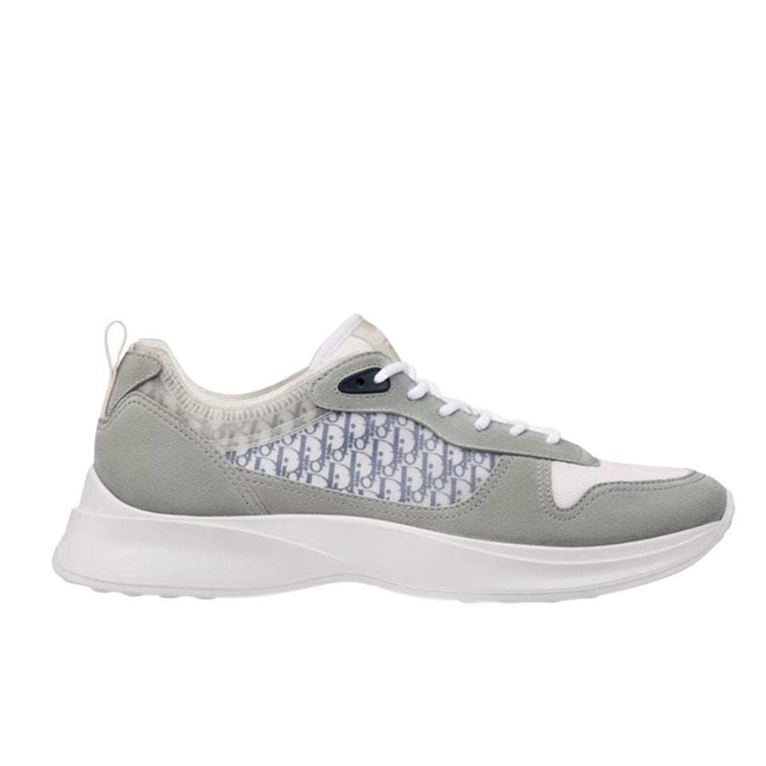 Dior B25 Suede Grey White
