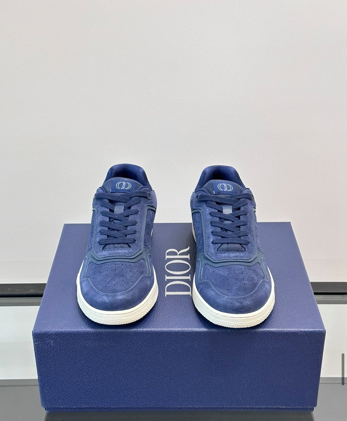 Dior B27 Suede Blue White
