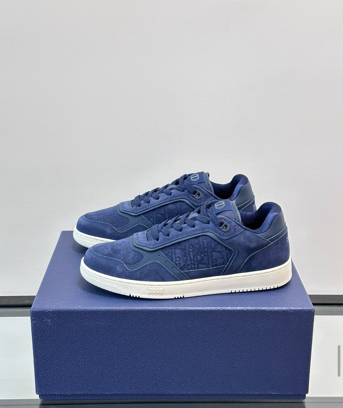 Dior B27 Suede Blue White