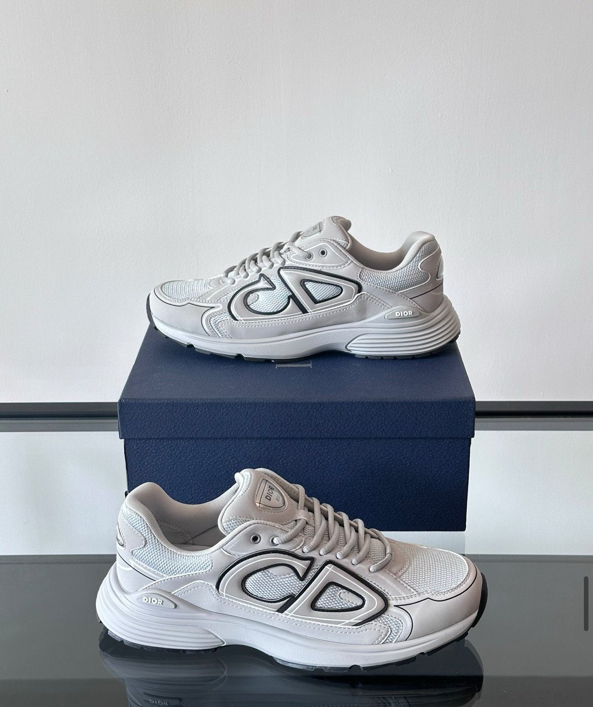 Dior B30 Reflective Grey
