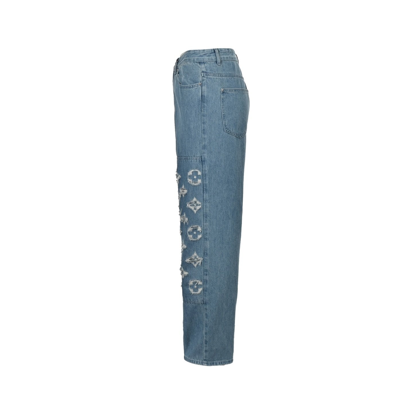 Louis Vuitton Denim Skate Jeans Blue