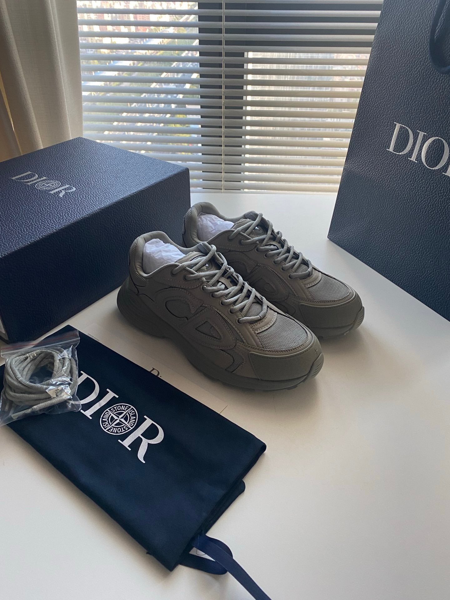 Dior B30 x Stone Island Grey