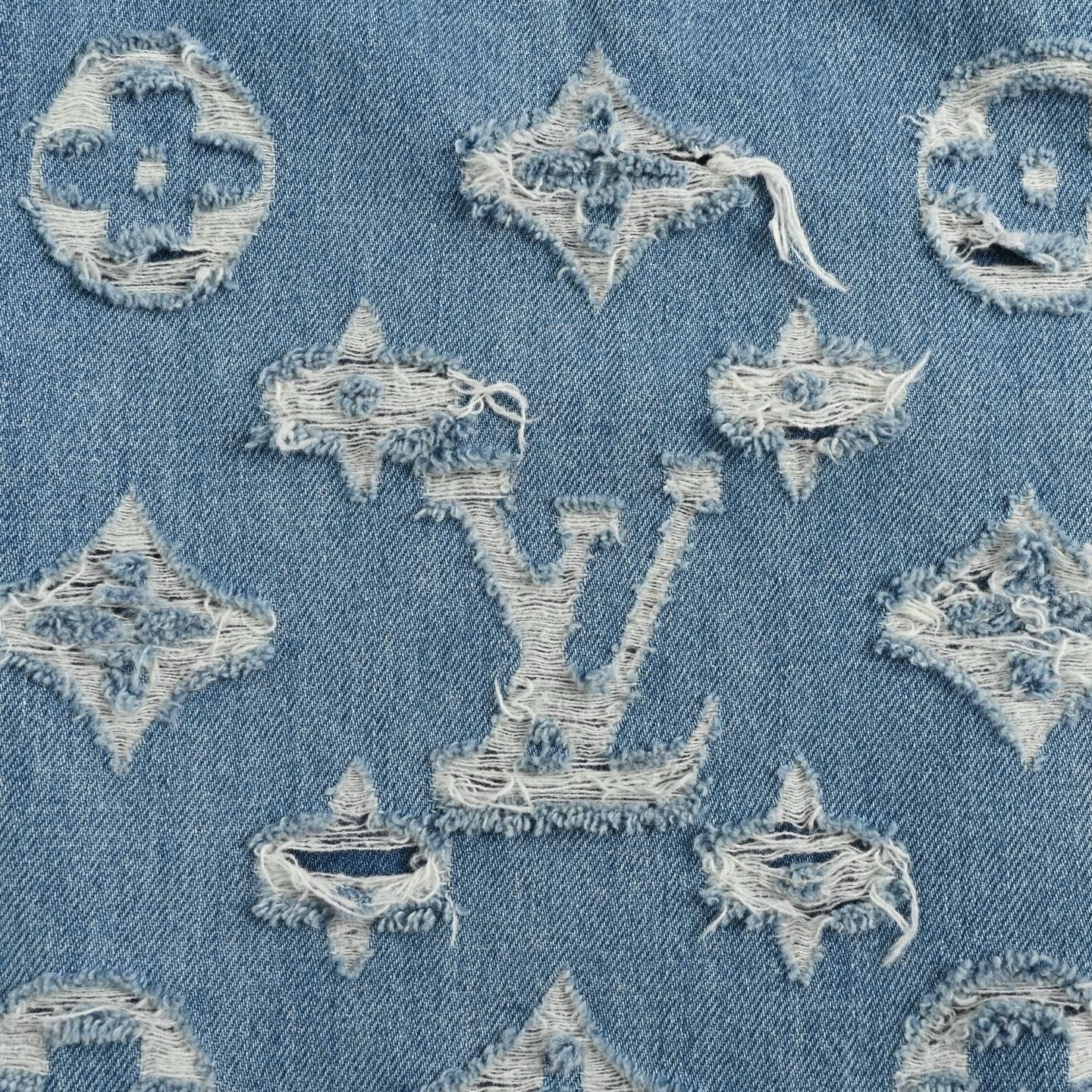 Louis Vuitton Denim Skate Jeans Blue