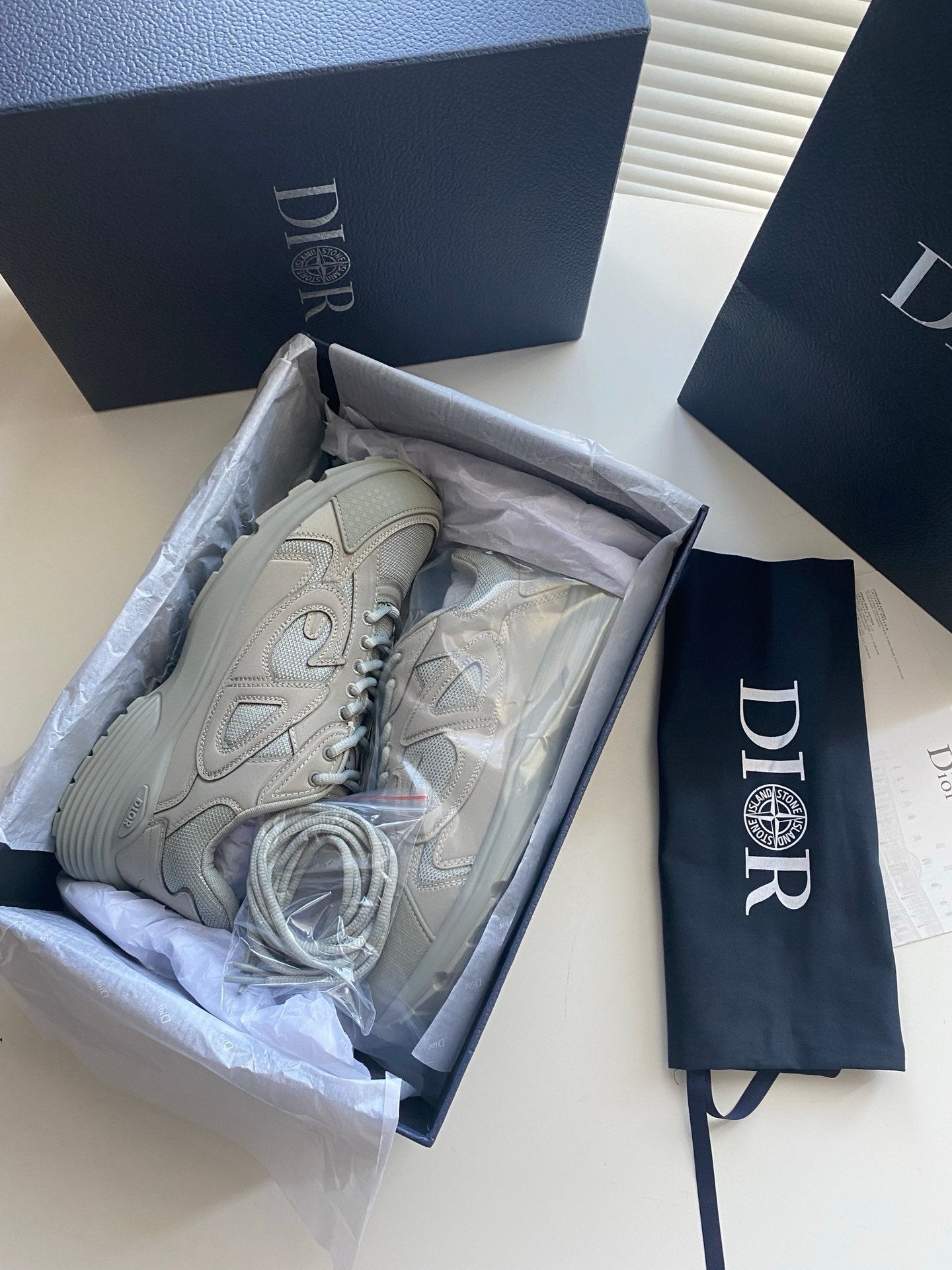 Dior B30 x Stone Island Grey
