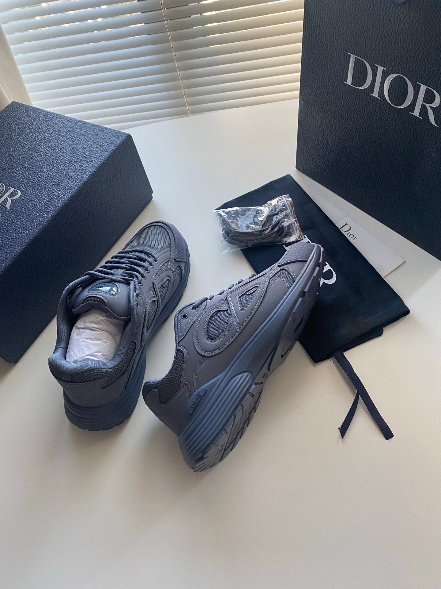 Dior B30 x Stone Island Blue