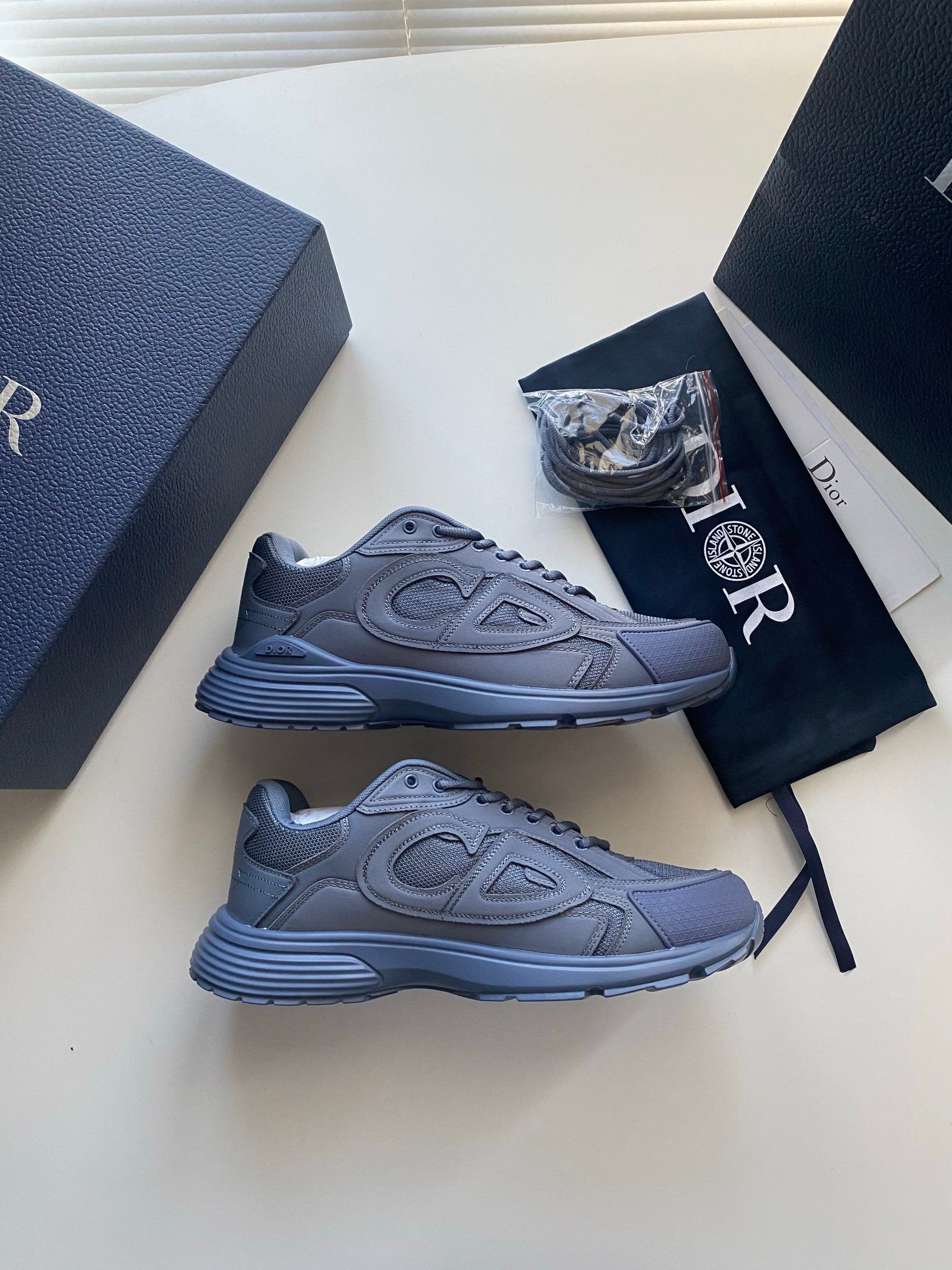 Dior B30 x Stone Island Blue
