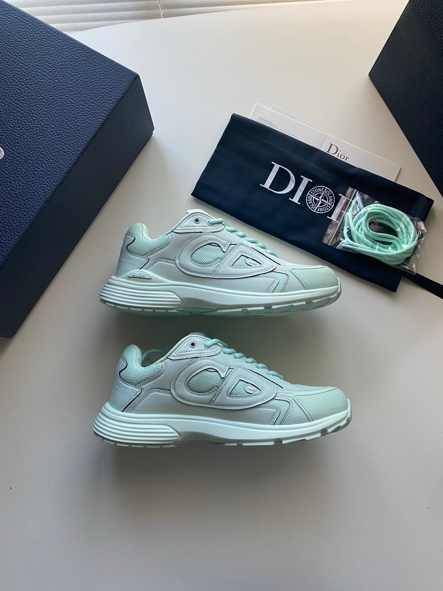 Dior B30 x Stone Island Mint