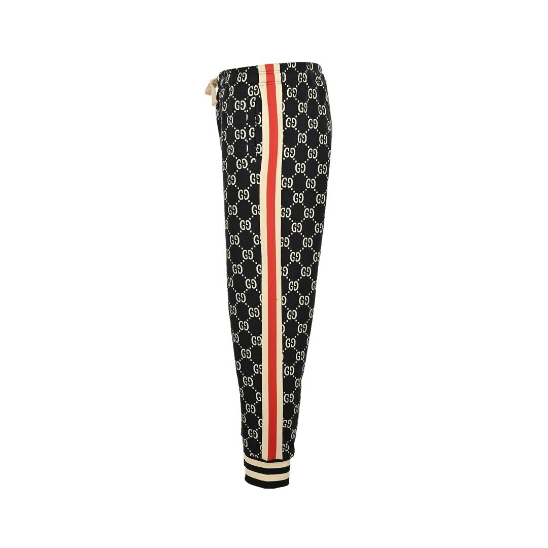 Gucci Blue Jacquard GG Louge Pants