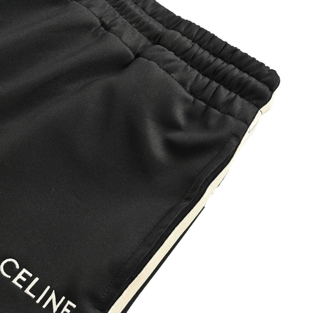 Celine Tracksuit Pants In Double Face Jersey