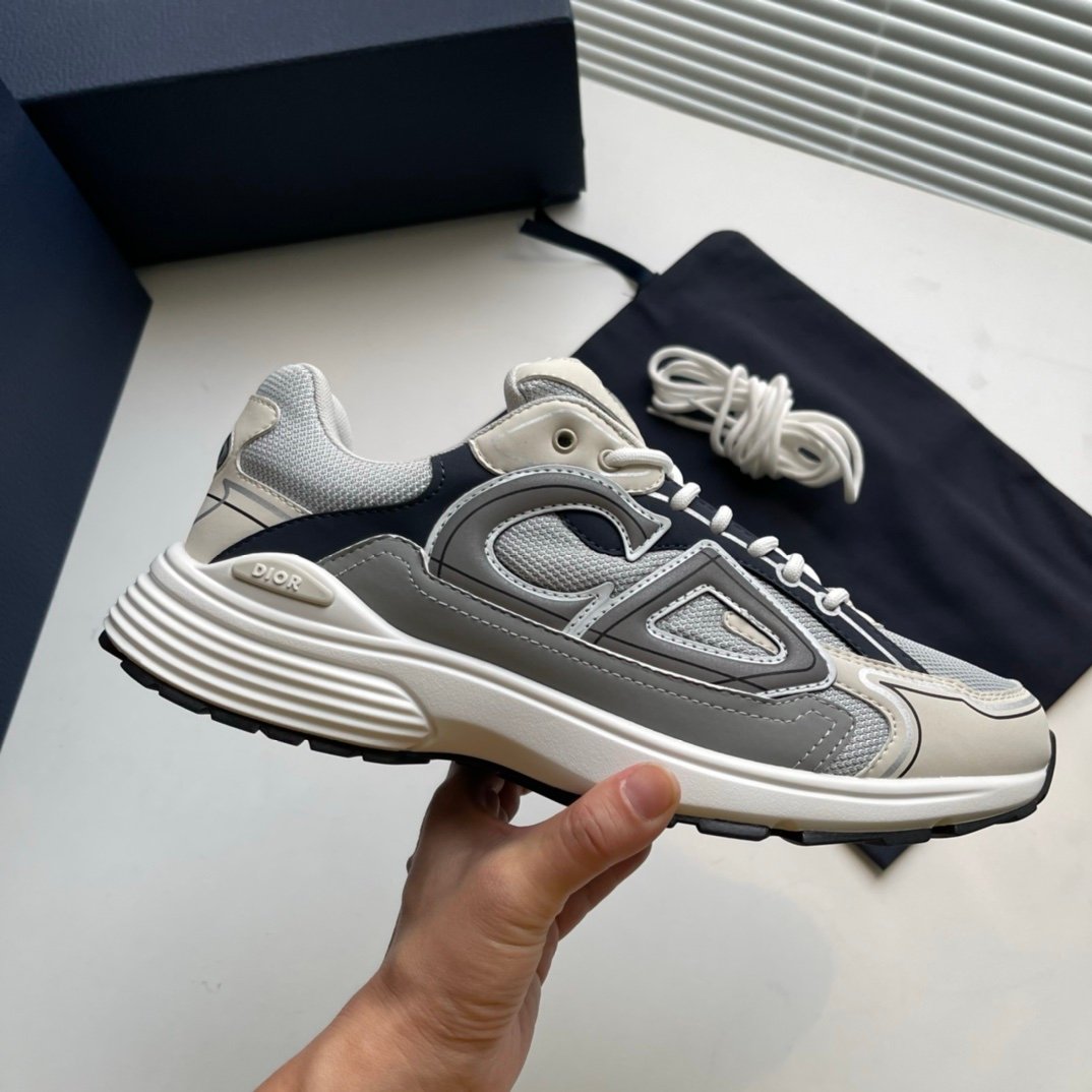 Dior B30 Reflective Grey/Blue