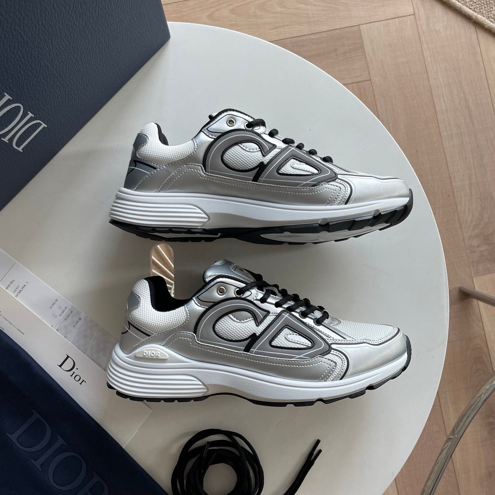 Dior B30 Reflective Silver Metallic