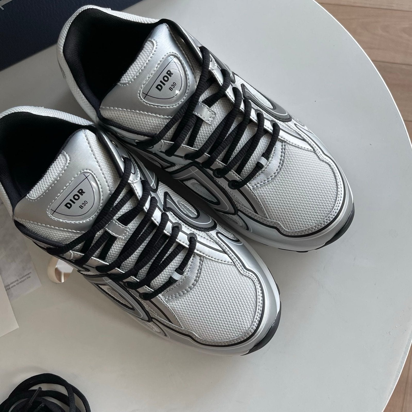 Dior B30 Reflective Silver Metallic