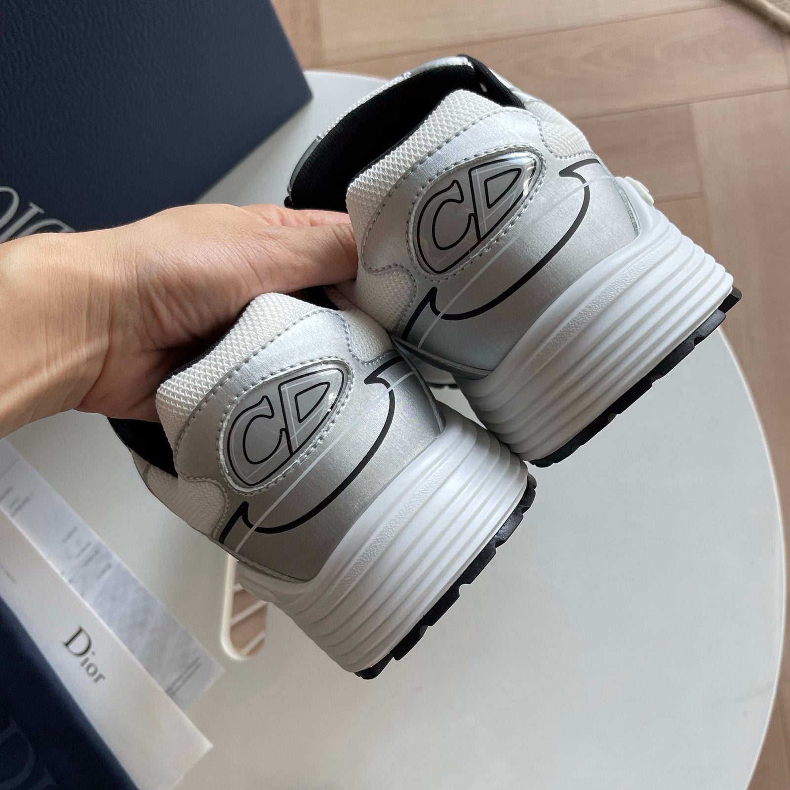 Dior B30 Reflective Silver Metallic