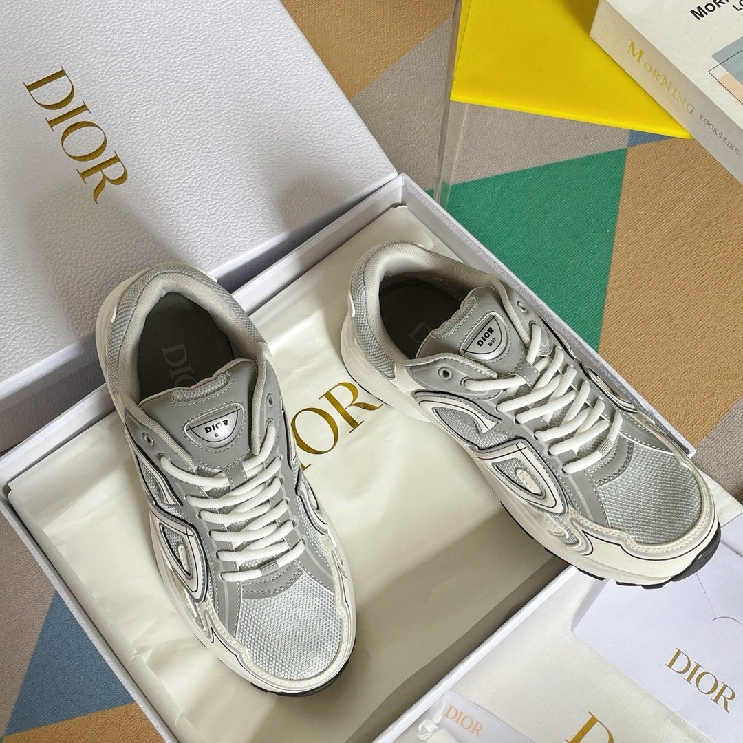 Dior B30 Reflective Grey/White