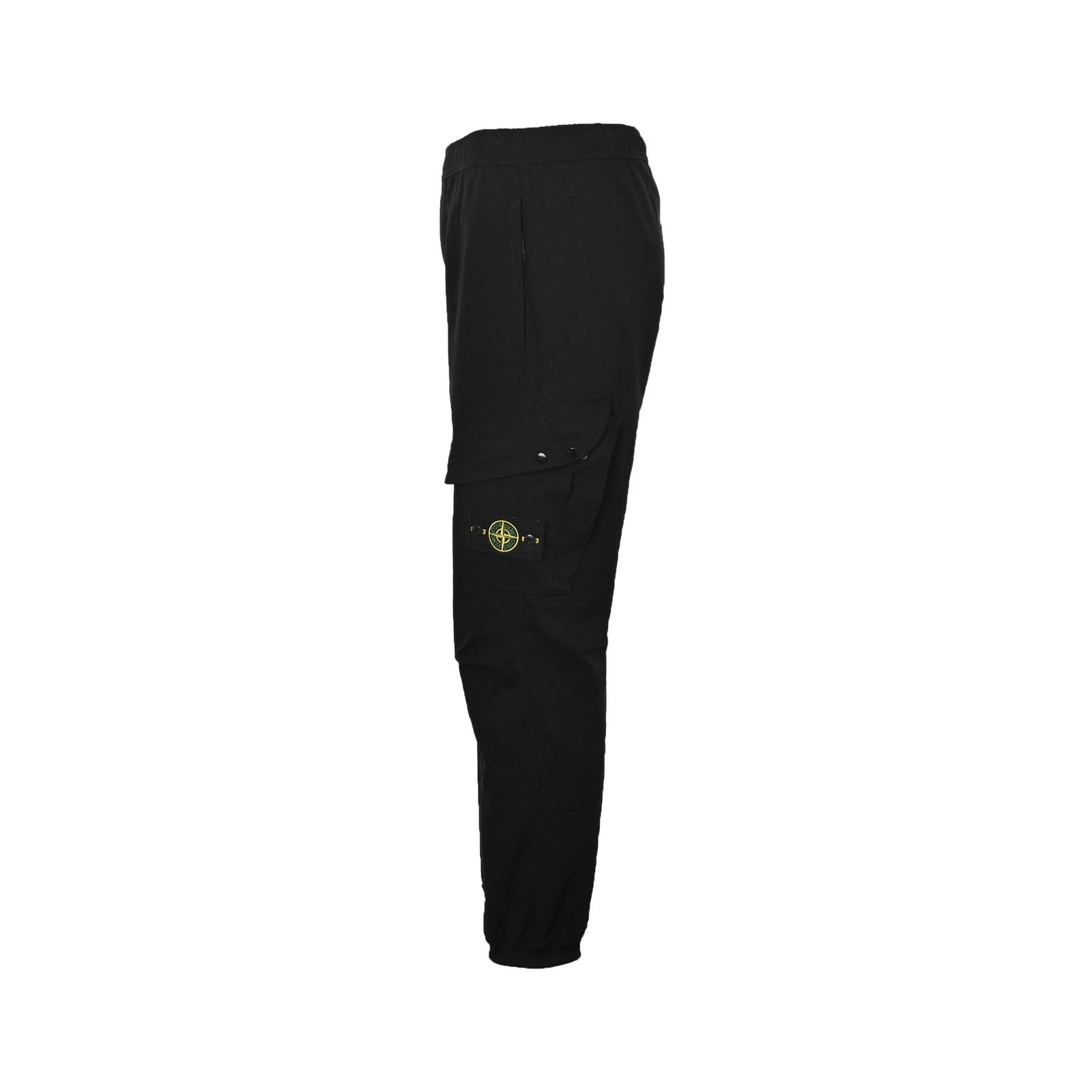 Stone Island Cargo Track Pants Black