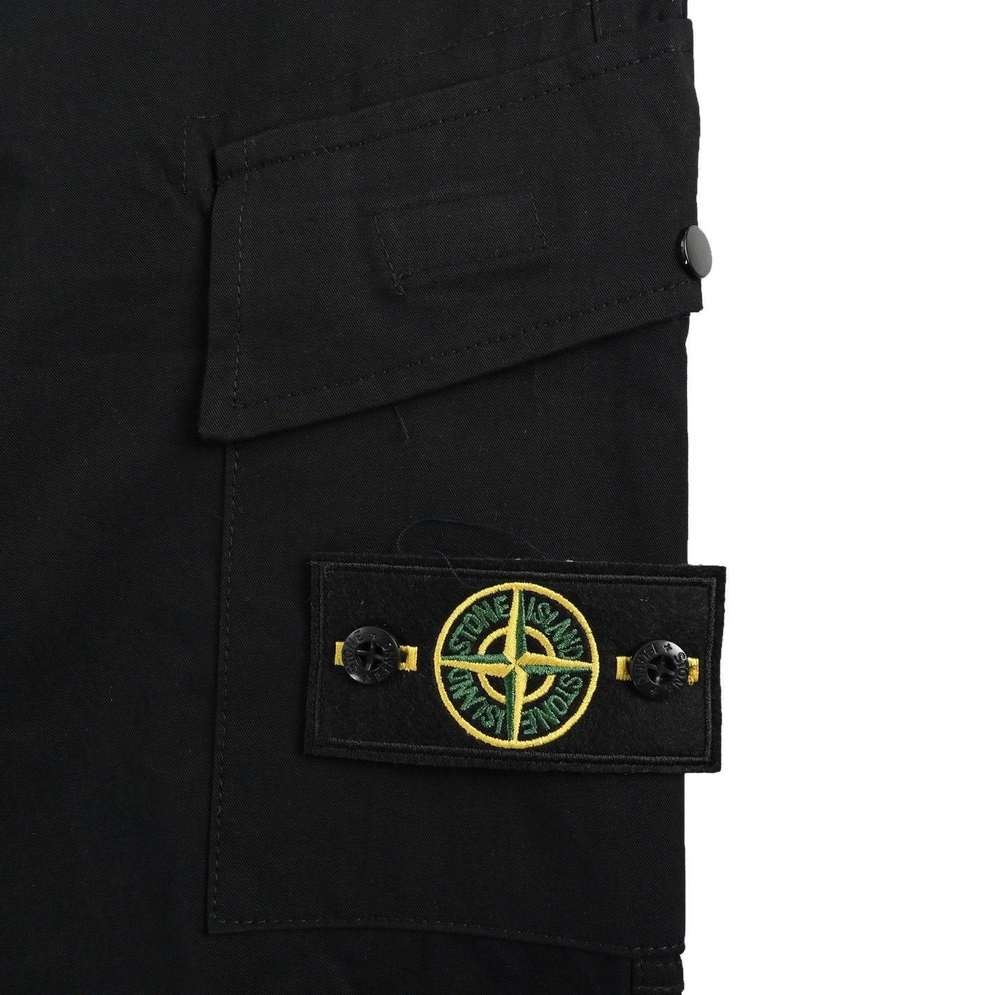 Stone Island Cargo Track Pants Black