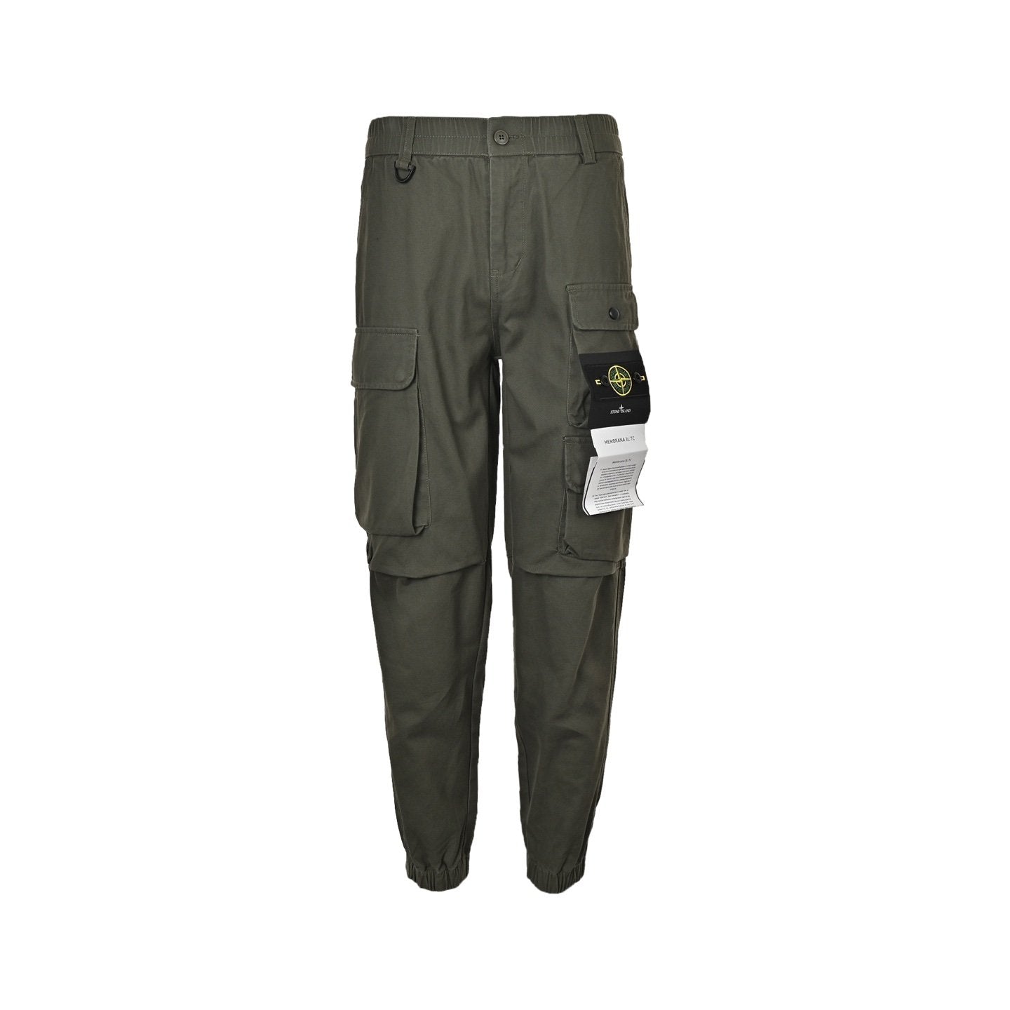 Stone Island Multi Pocket Cargo Pants Black