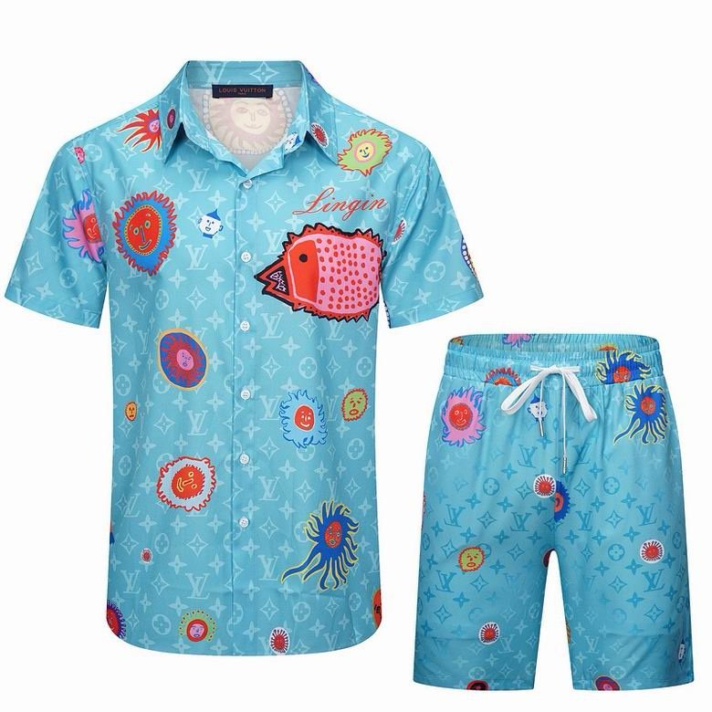Louis Vuitton x YK Blue Summer Set