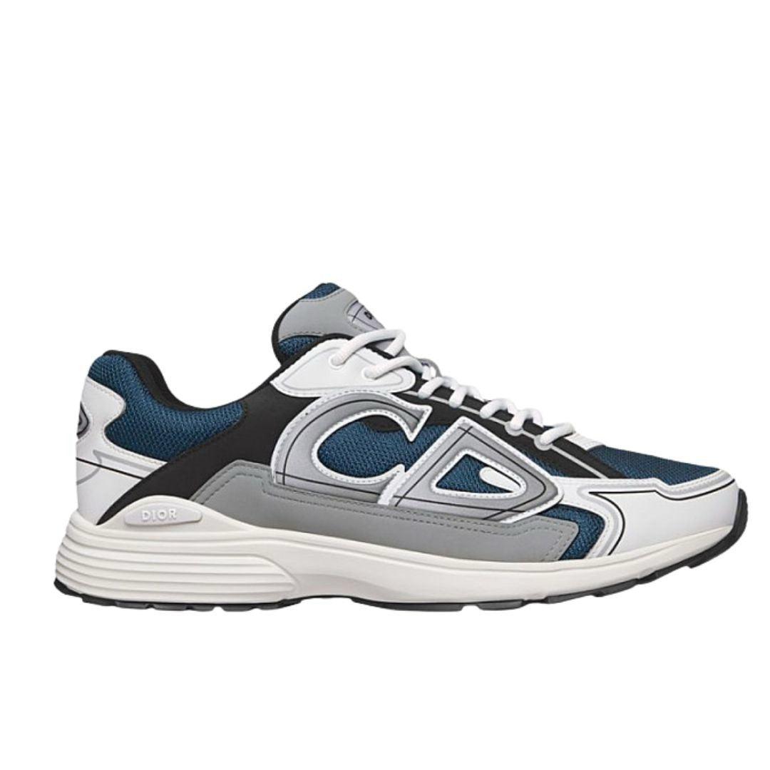 Dior B30 Reflective Blue/Grey Black White