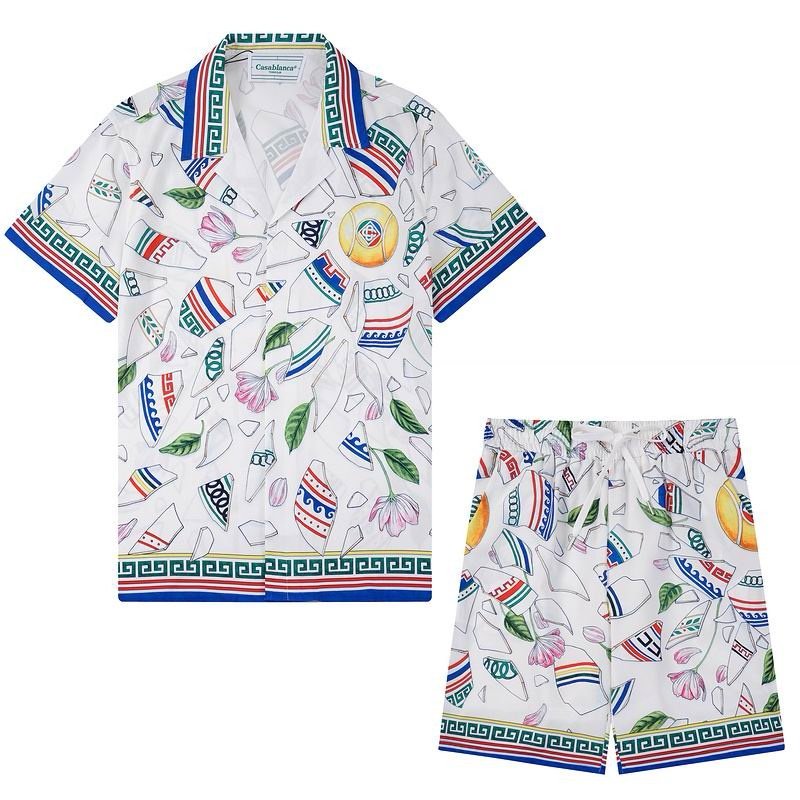 Casablanca Le Vase Brise Summer Set Blue Multi