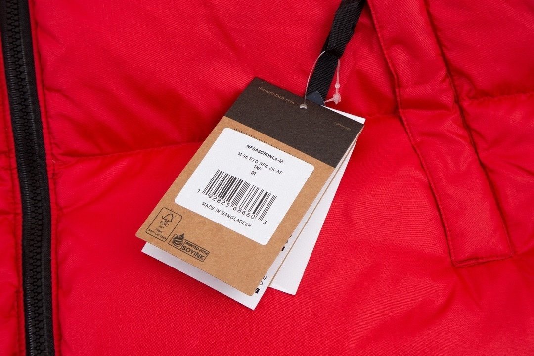 The North Face 1996 Retro Nuptse Jack Red/Black