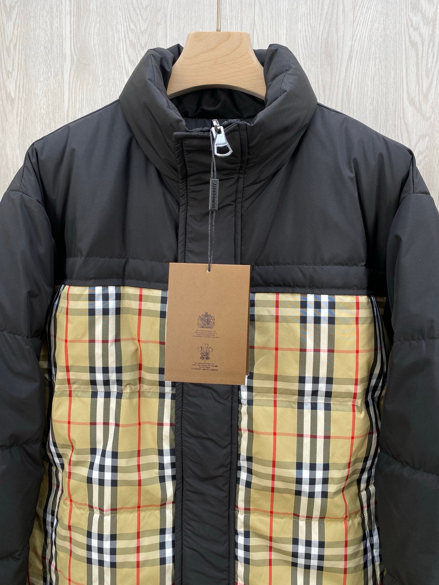 Burberry Vintage Check Oakmere Down Jacket