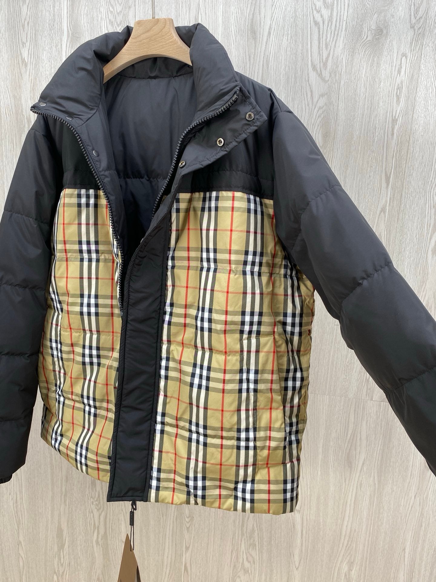 Burberry Vintage Check Oakmere Down Jacket