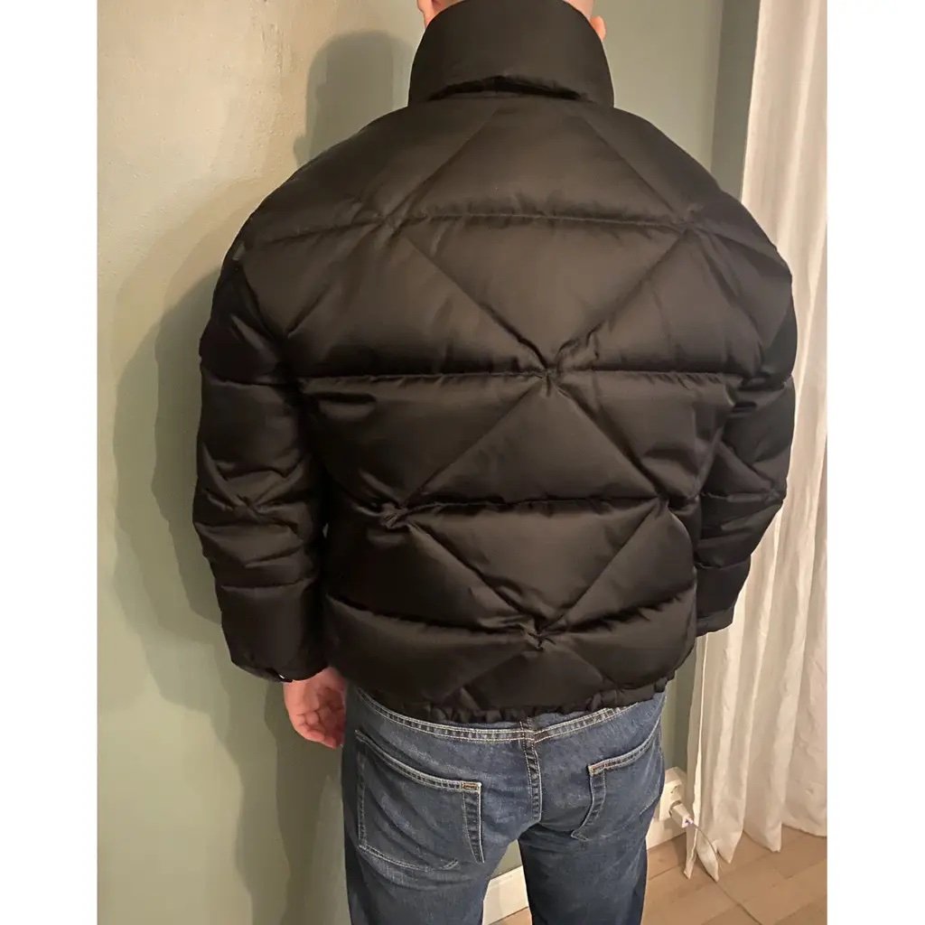 Prada Re-Nylon Down Jacket Black