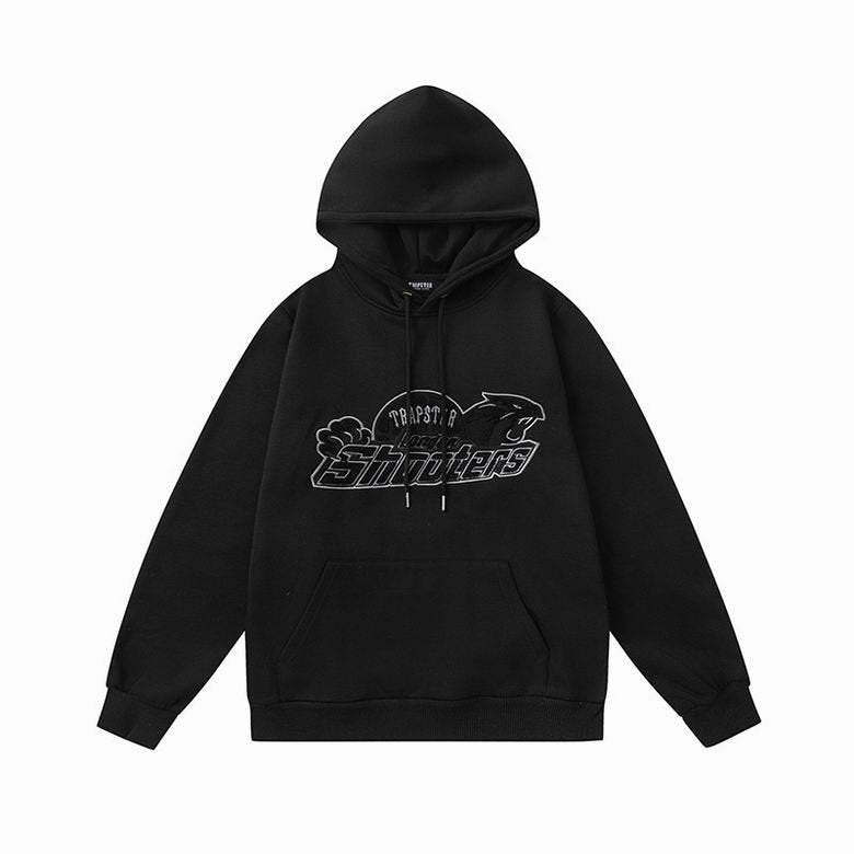 Trapstar Shooters Tracksuit Black On Black