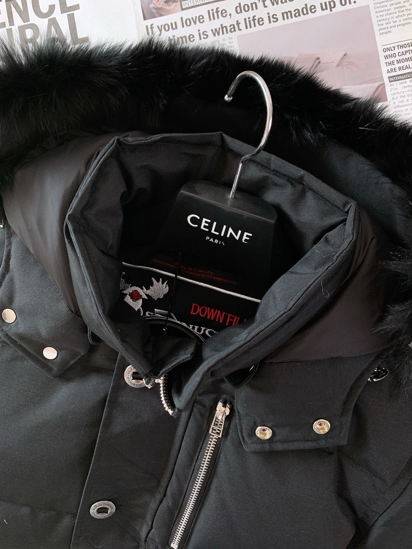 Moose Knuckles Down Jacket Black