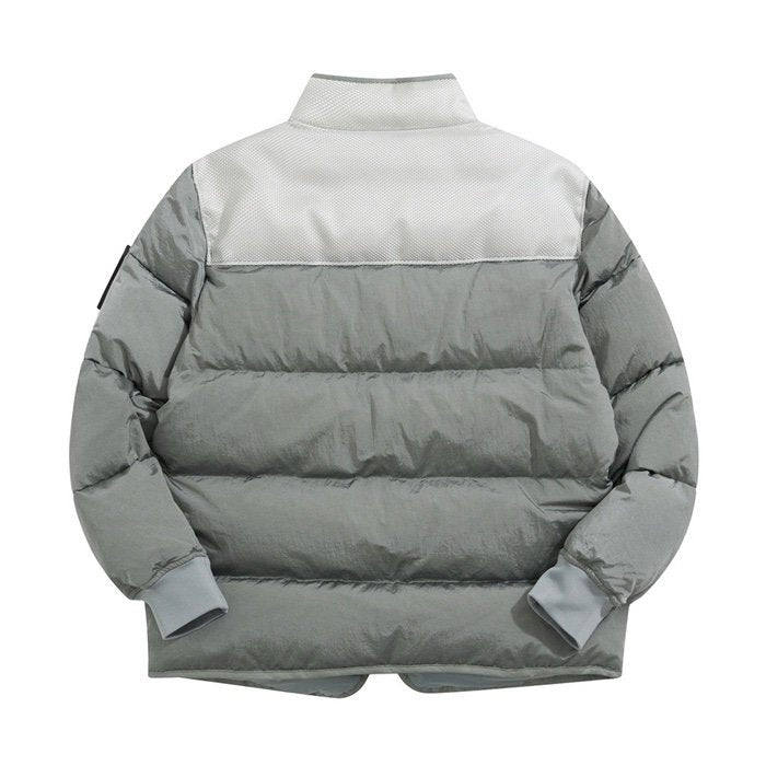Stone Island Real Down Jacket Grey