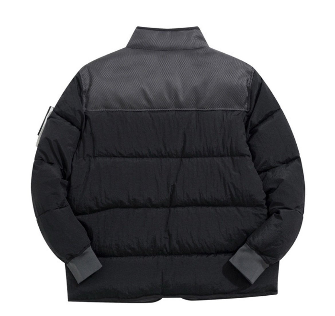 Stone Island Real Down Jacket Black