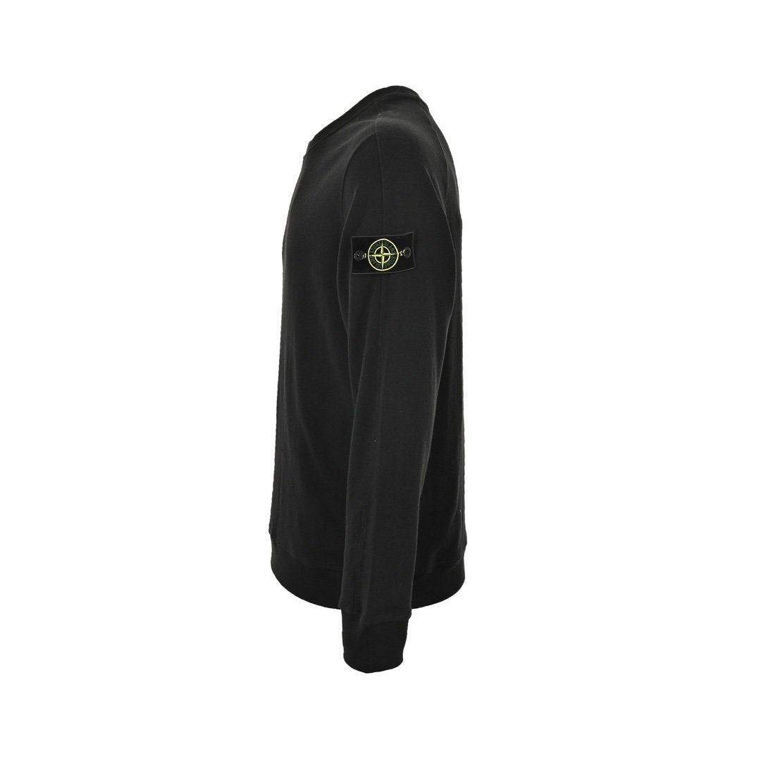 Stone Island Logo Sweater Black