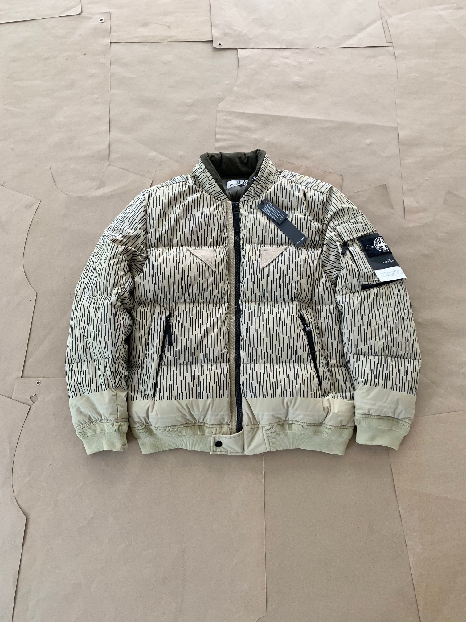 Stone Island Rain Camo Down Jacket