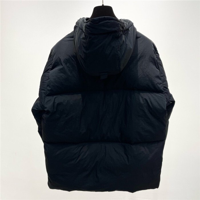Stone Island Crinkle Reps Puffer Down Jacket Black