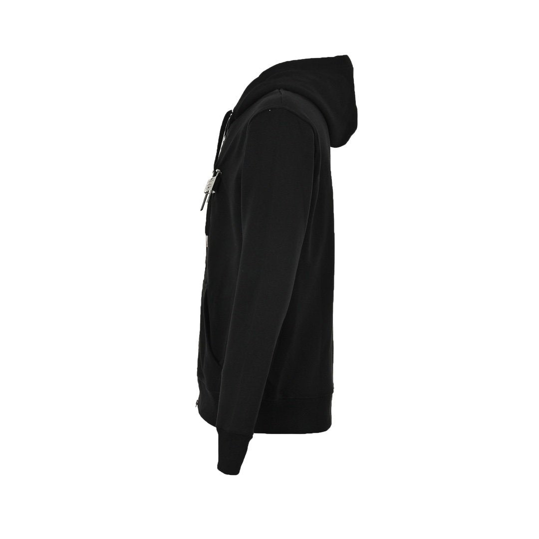 Givenchy Zipped Hoodie Black