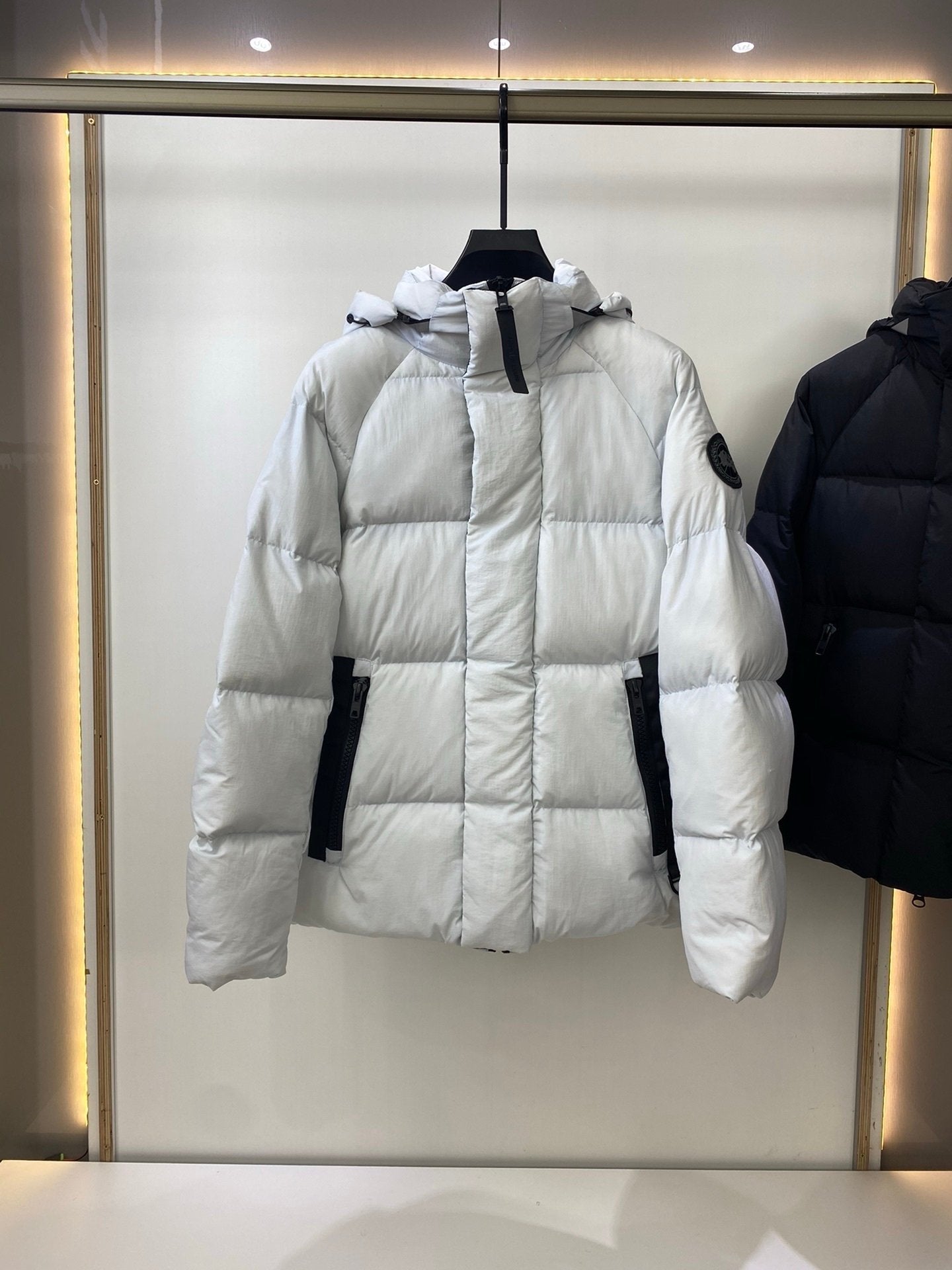 Canada Goose Junction Parka Black Label White