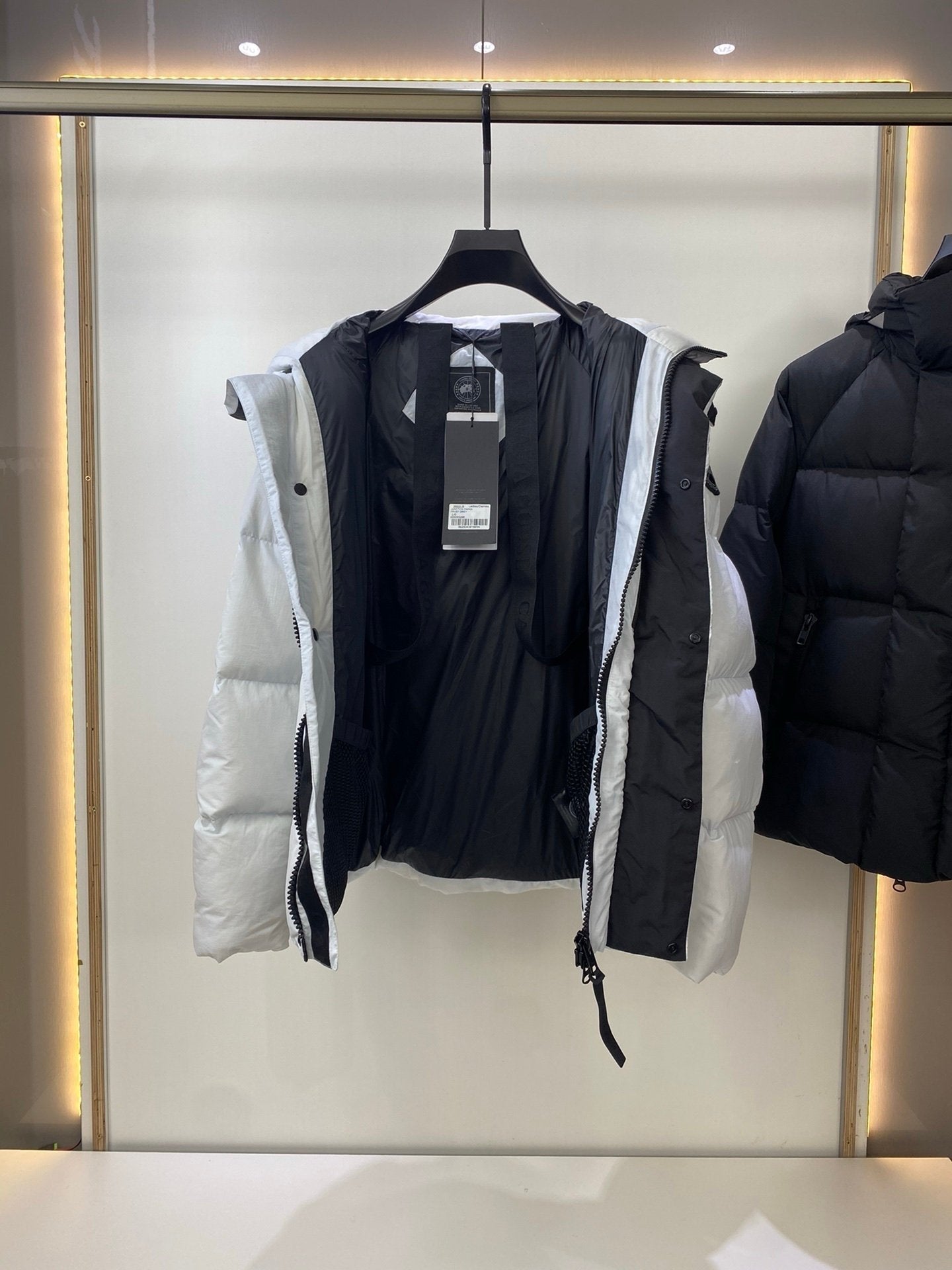 Canada Goose Junction Parka Black Label White
