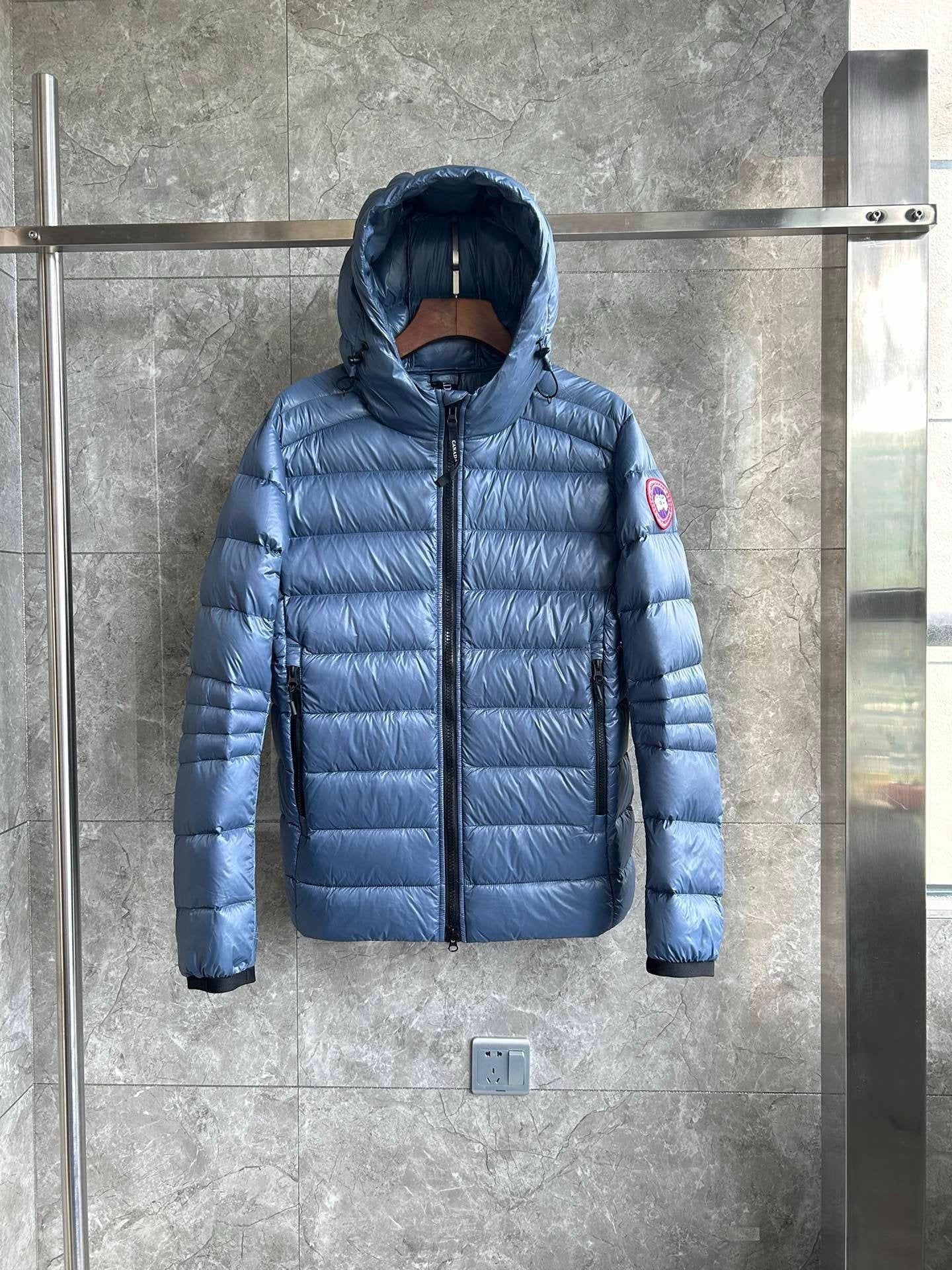 Canada Goose Crofton Down Jacket Sky Blue