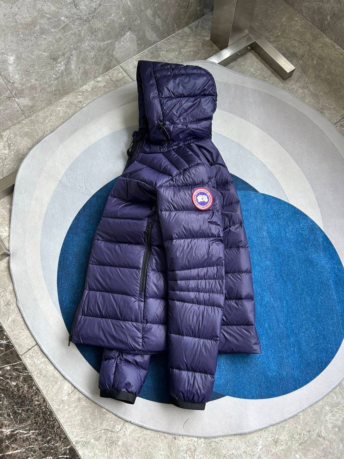 Canada Goose Crofton Down Jacket Navy