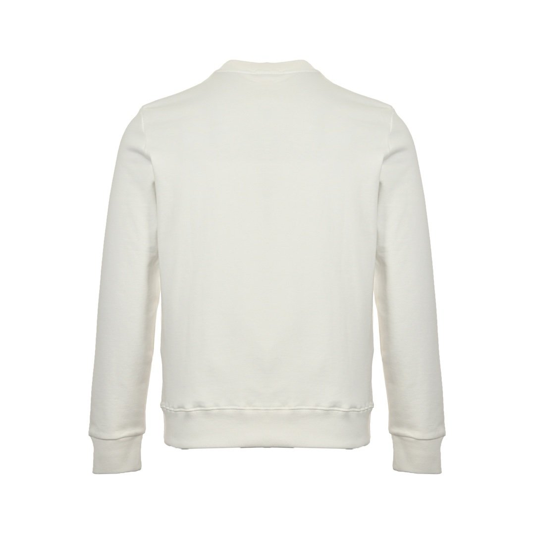 Burberry EKD Cotton White Sweater