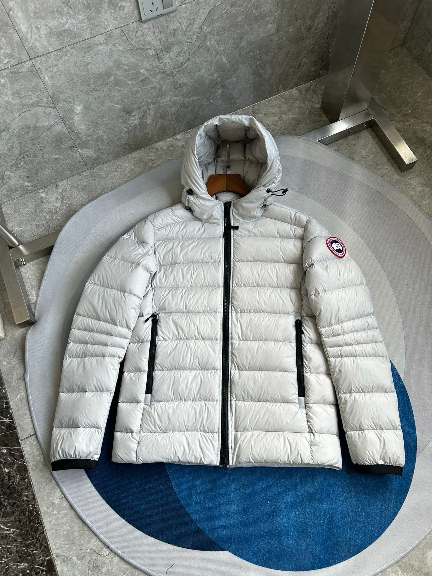 Canada Goose Crofton Down Jacket White