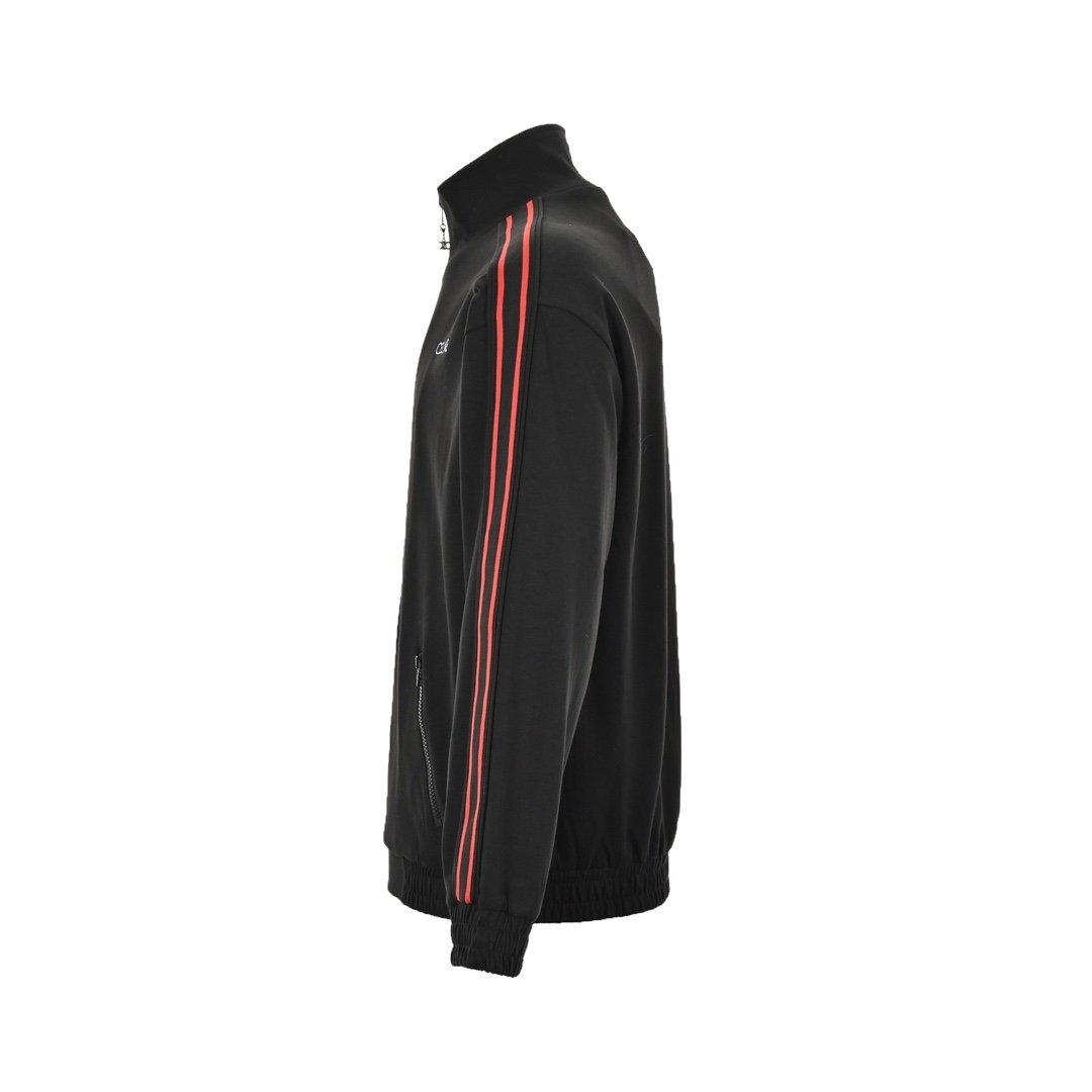 Celine Blouson Black/Red Zip Sweater
